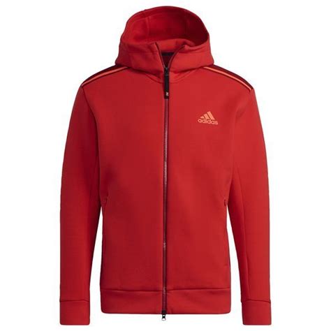 hoodies adidas damen rot|adidas women's zip up hoodie.